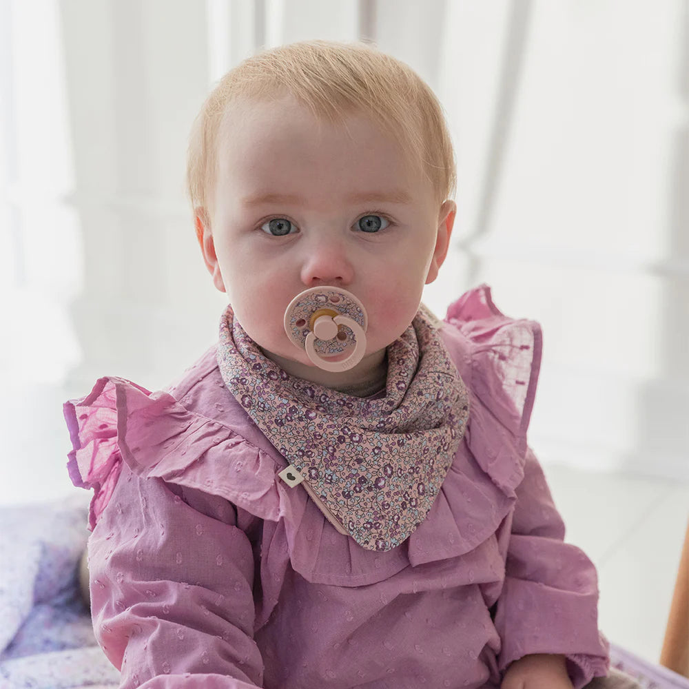 BIBS x LIBERTY Bandana Bib - Eloise Blush LE