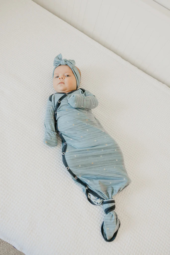 Starlight Newborn Knotted Gown