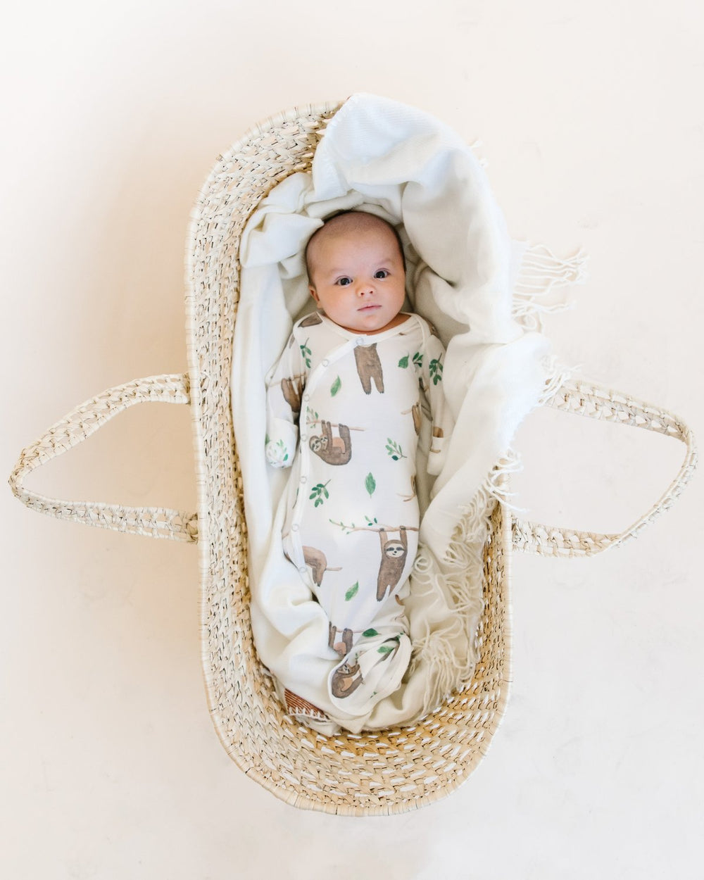 Noah Newborn Knotted Gown