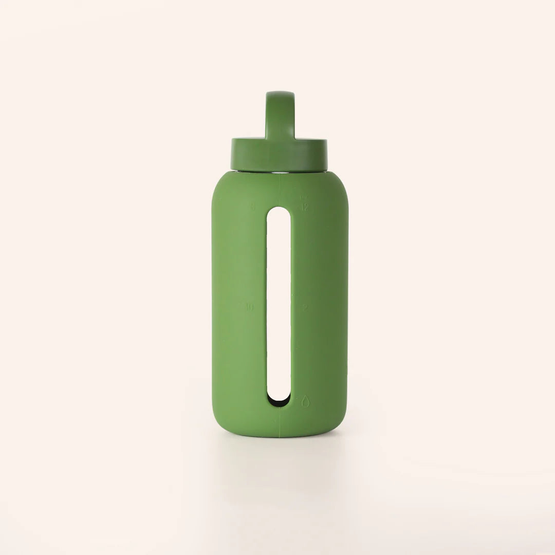 Mama Bottle | The Hydration Tracking Water Bottle for Pregnancy & Nursing - Forest