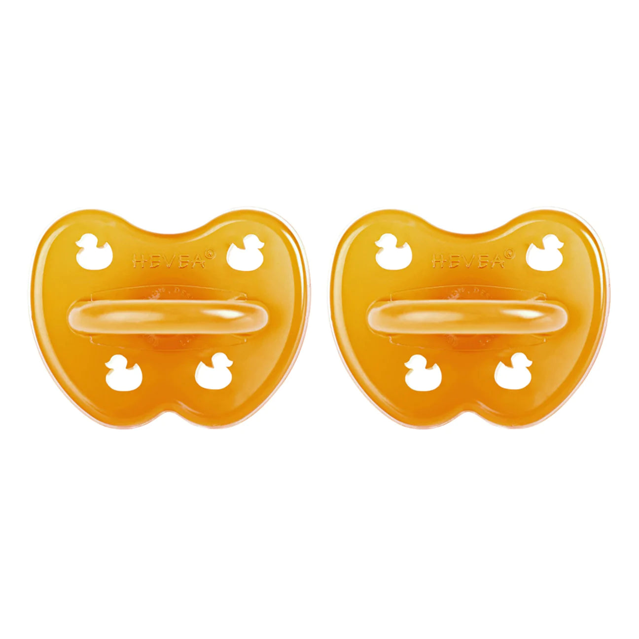 Natural Rubber Symmetrical Pacifier 2 Pack (0-3 Months)