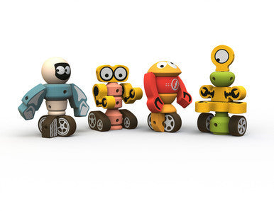 Tinker Totter Robots 28 Piece Character Set