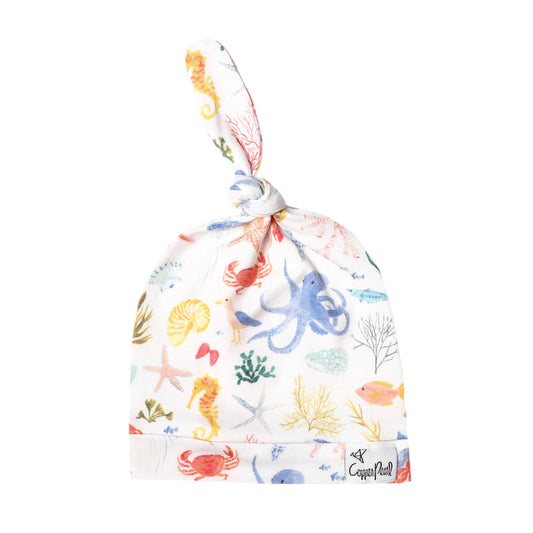 Nautical Top Knot Hat