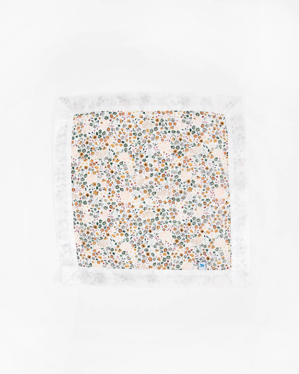 Cotton Muslin Security Blanket 3-Pack - Pressed Petals