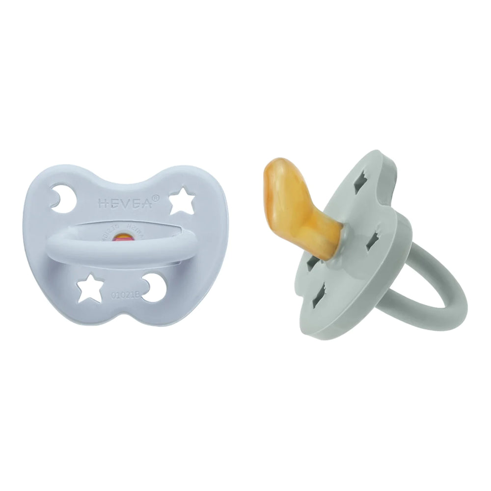 Cottage Blue & Gorgeous Grey Orthodontic Pacifier 2 Pack (3-36 Months)