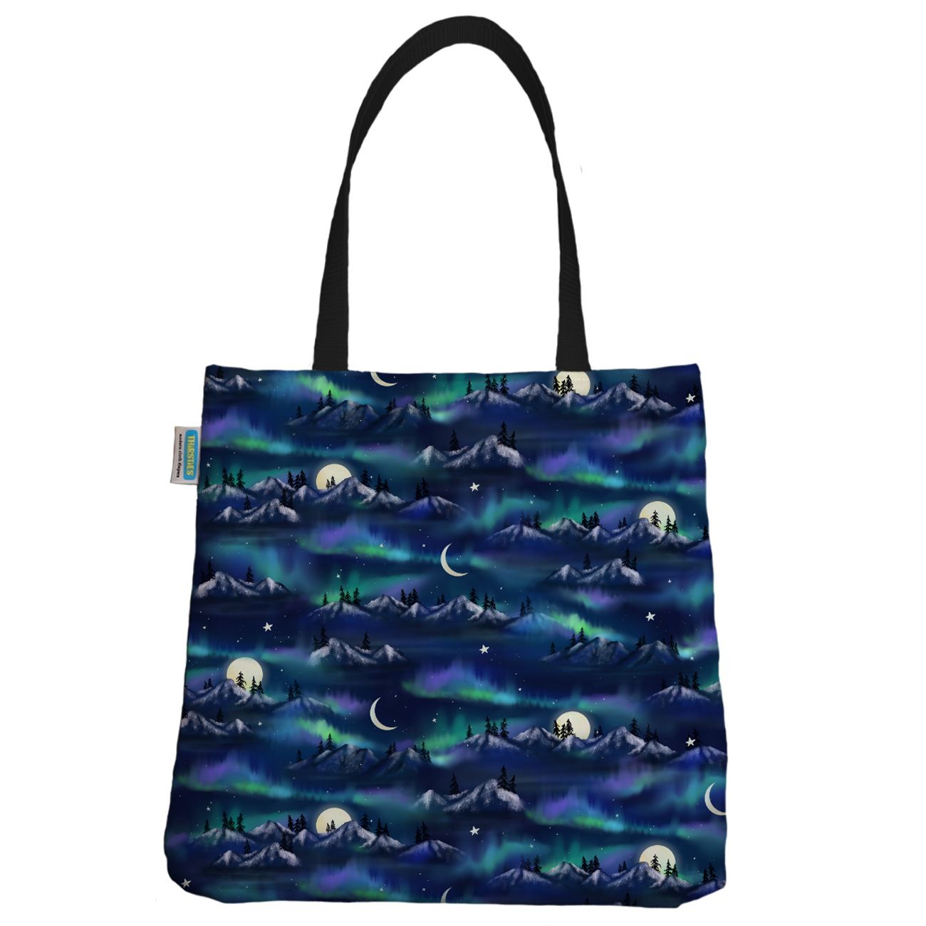 Aurora Borealis Simple Tote Bag