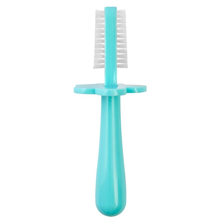 Teal Grabease Double Sided Toothbrush