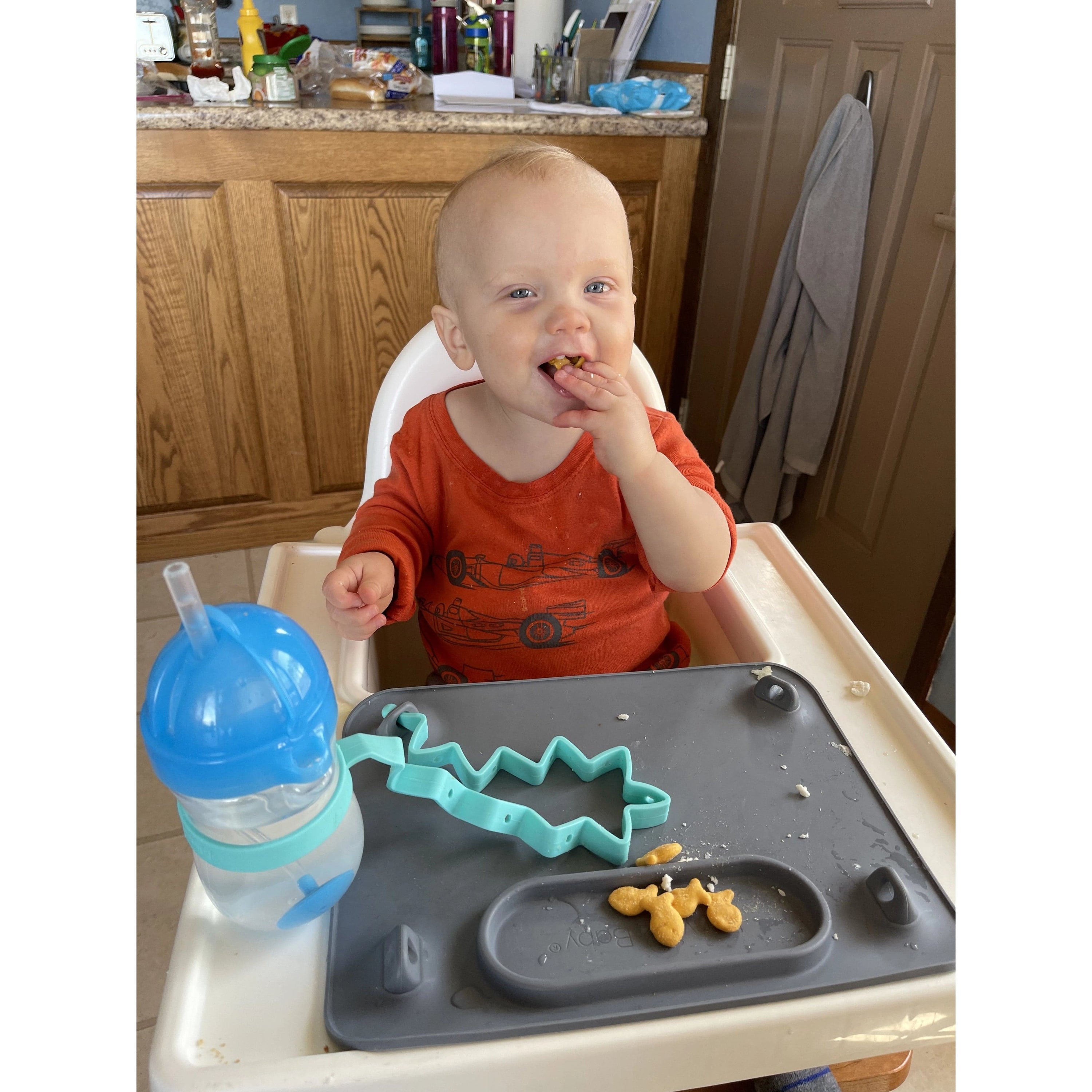 Busy Baby Silicone Placemat - Spearmint