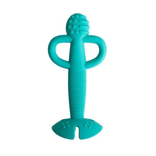A Busy Baby Teether & Training Spoon - Spearmint Busy Baby Lil Tulips