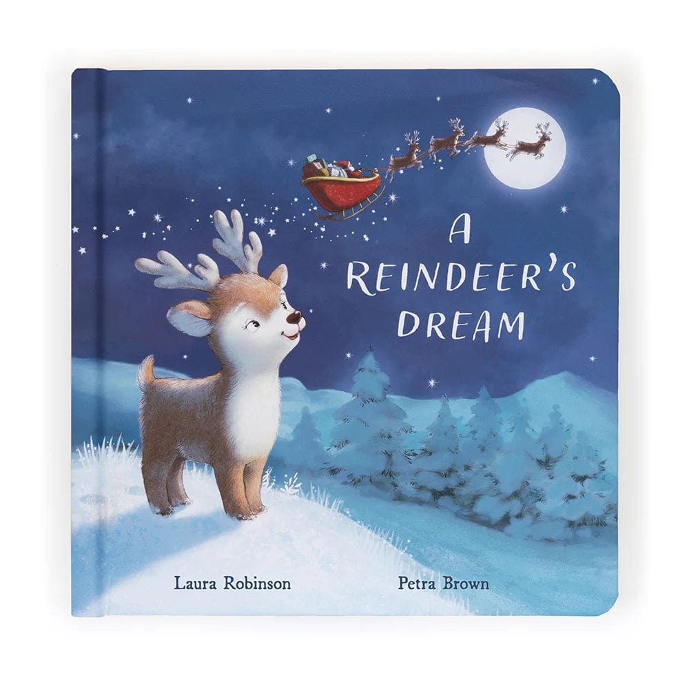 A Reindeer’s Dream Book JellyCat children Lil Tulips