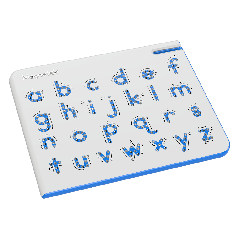 a to z Lowercase Magnatab Kid O Lil Tulips