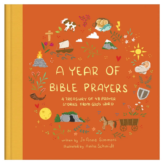A Year of Bible Prayers Barbour Publishing Lil Tulips