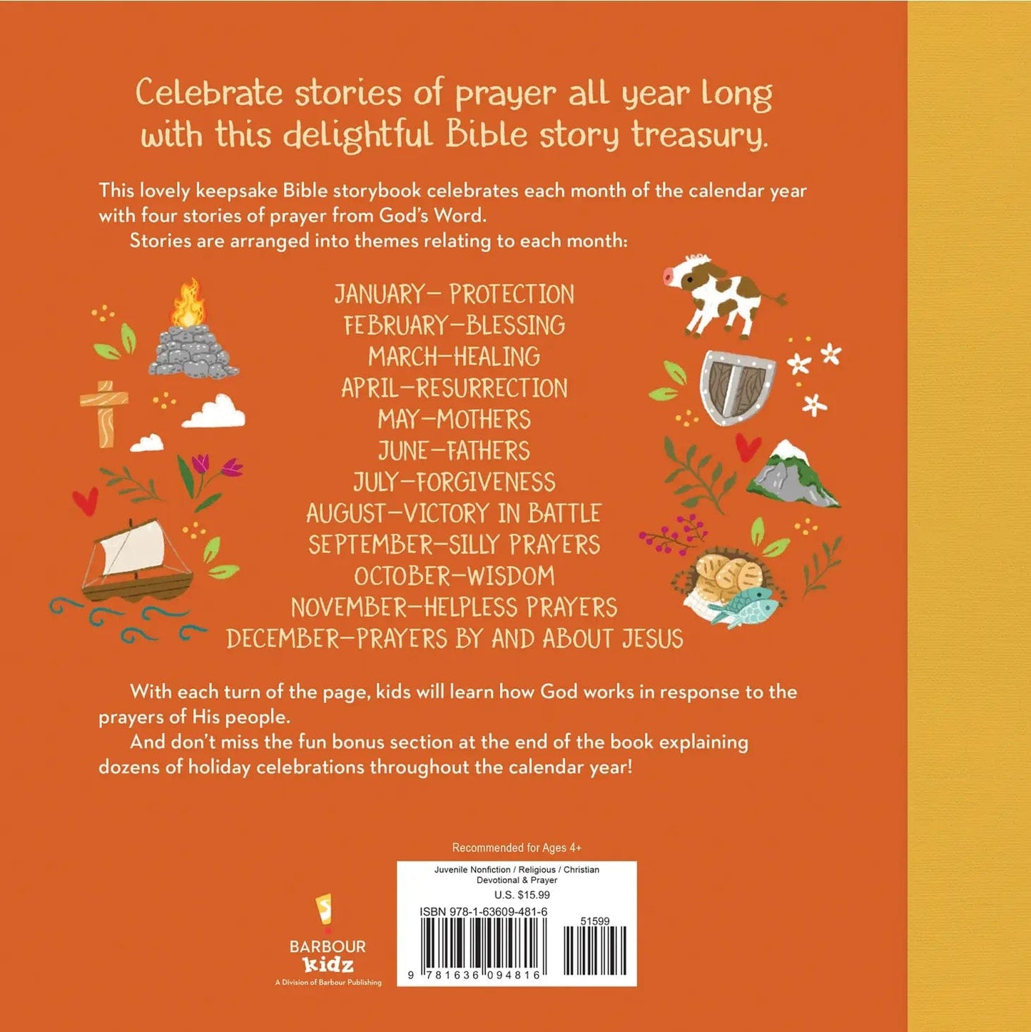 A Year of Bible Prayers Barbour Publishing Lil Tulips