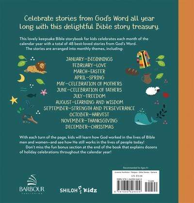A Year of Bible Stories Barbour Publishing Lil Tulips