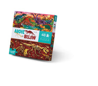 Above & Below - Dinosaur World 48 Piece Puzzle Crocodile Creek Lil Tulips