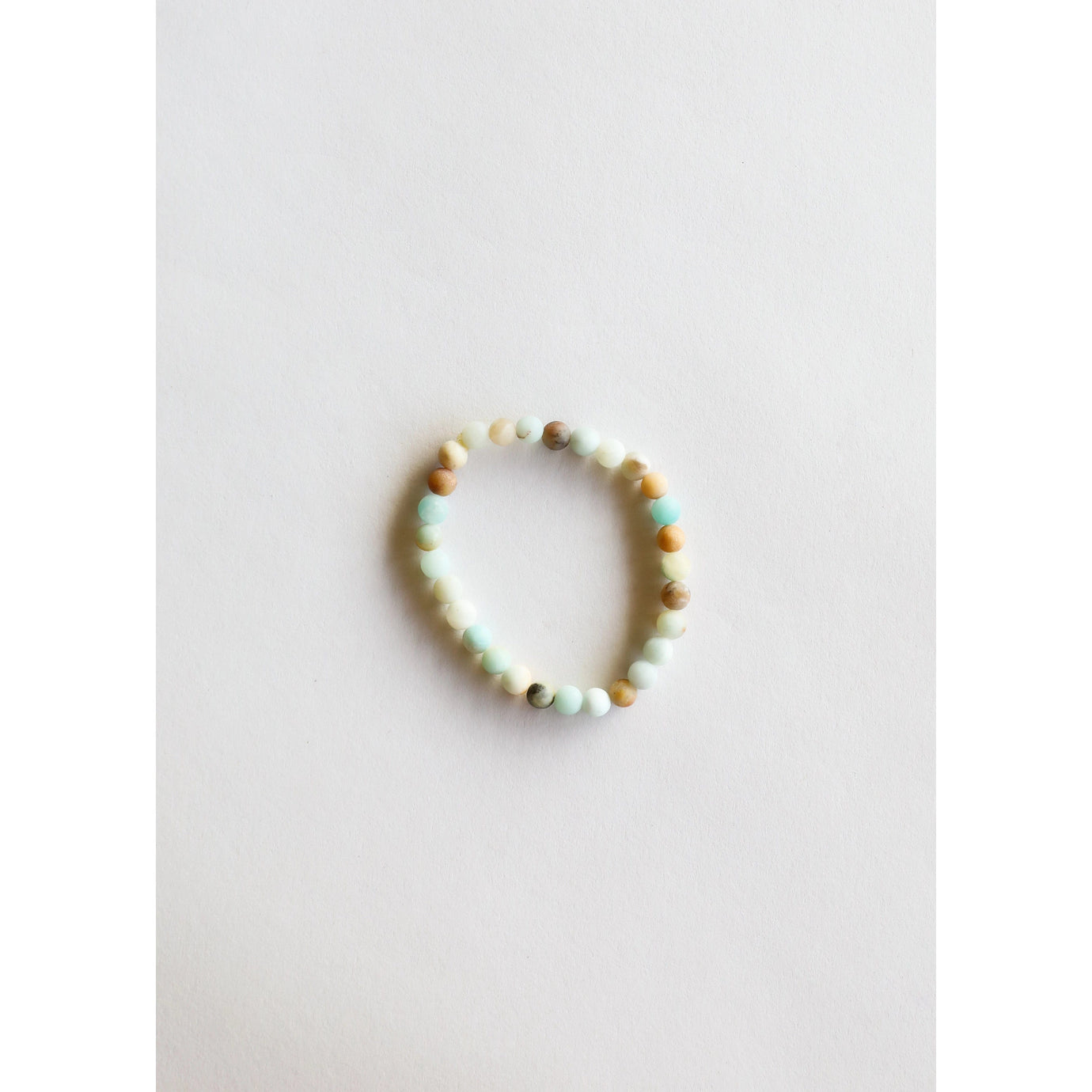 Adult: Raw Amazonite Bracelet Canyon Leaf Lil Tulips