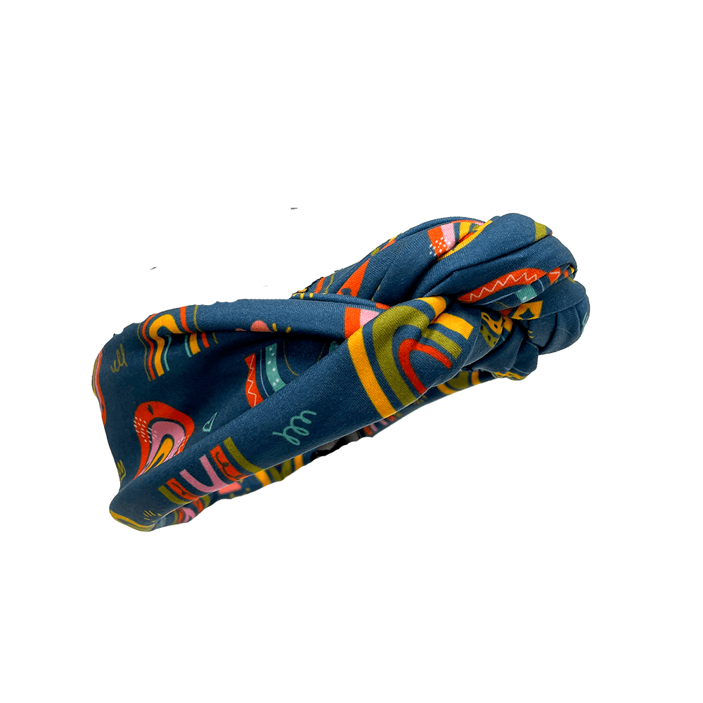 After the Storm Tie On Adult Headband bumblito Lil Tulips