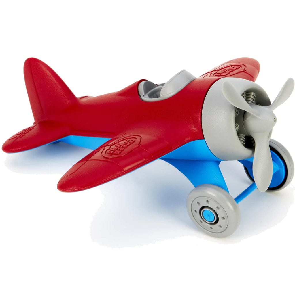 Airplane Toy Red Wing Green Toys Lil Tulips