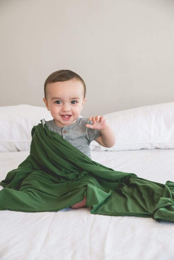 Alder Knit Swaddle Blanket Copper Pearl Lil Tulips
