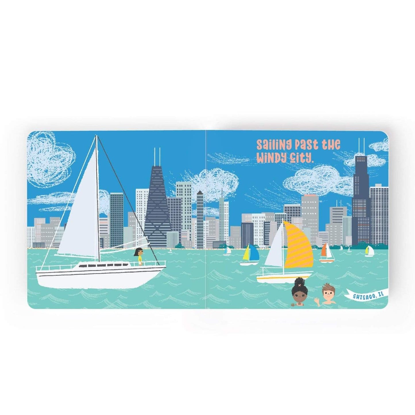 All Aboard Great Lakes: A Seek and Find Book Lucy Darling Lil Tulips