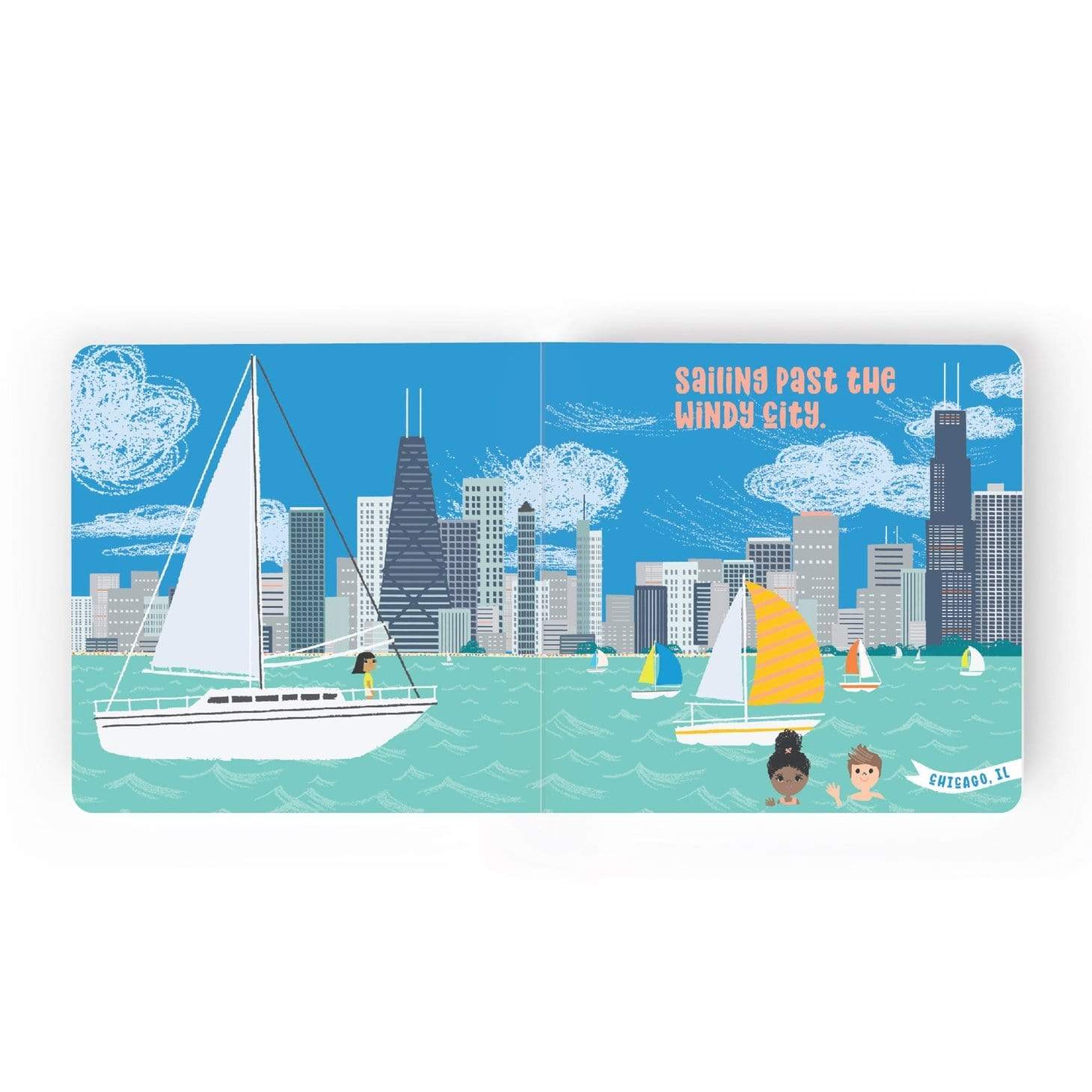 All Aboard Great Lakes: A Seek and Find Book Lucy Darling Lil Tulips