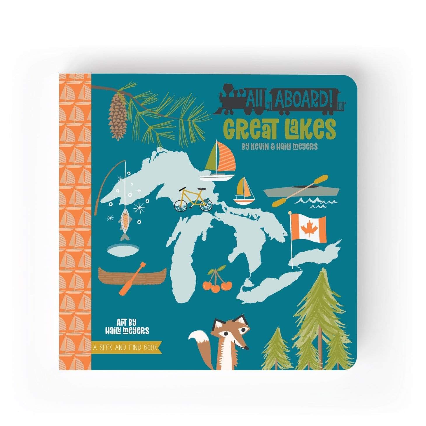 All Aboard Great Lakes: A Seek and Find Book Lucy Darling Lil Tulips