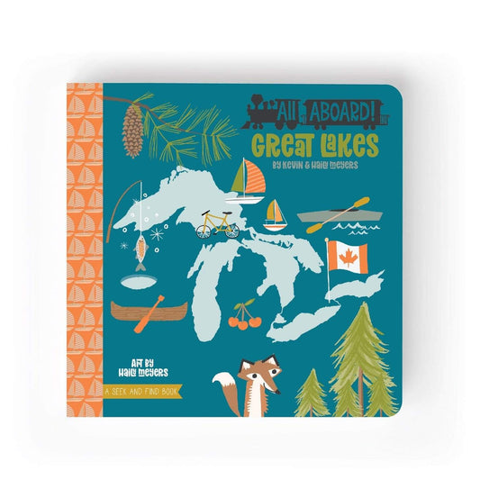 All Aboard Great Lakes: A Seek and Find Book Lucy Darling Lil Tulips