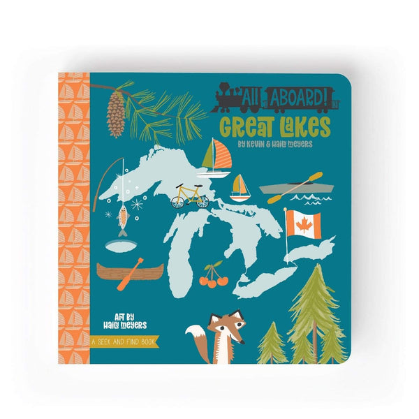 All Aboard Great Lakes: A Seek and Find Book Lucy Darling Lil Tulips