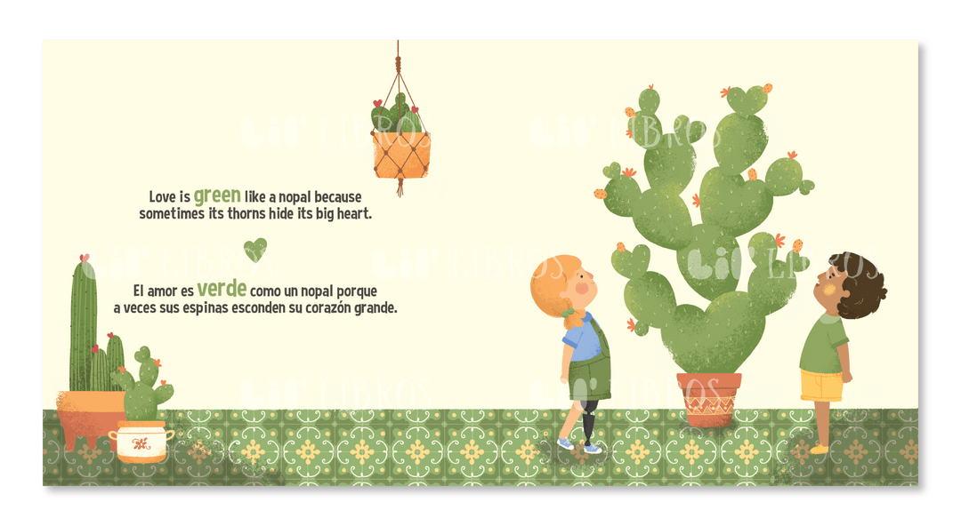 Amor de Colores Lil' Libro Lil Tulips