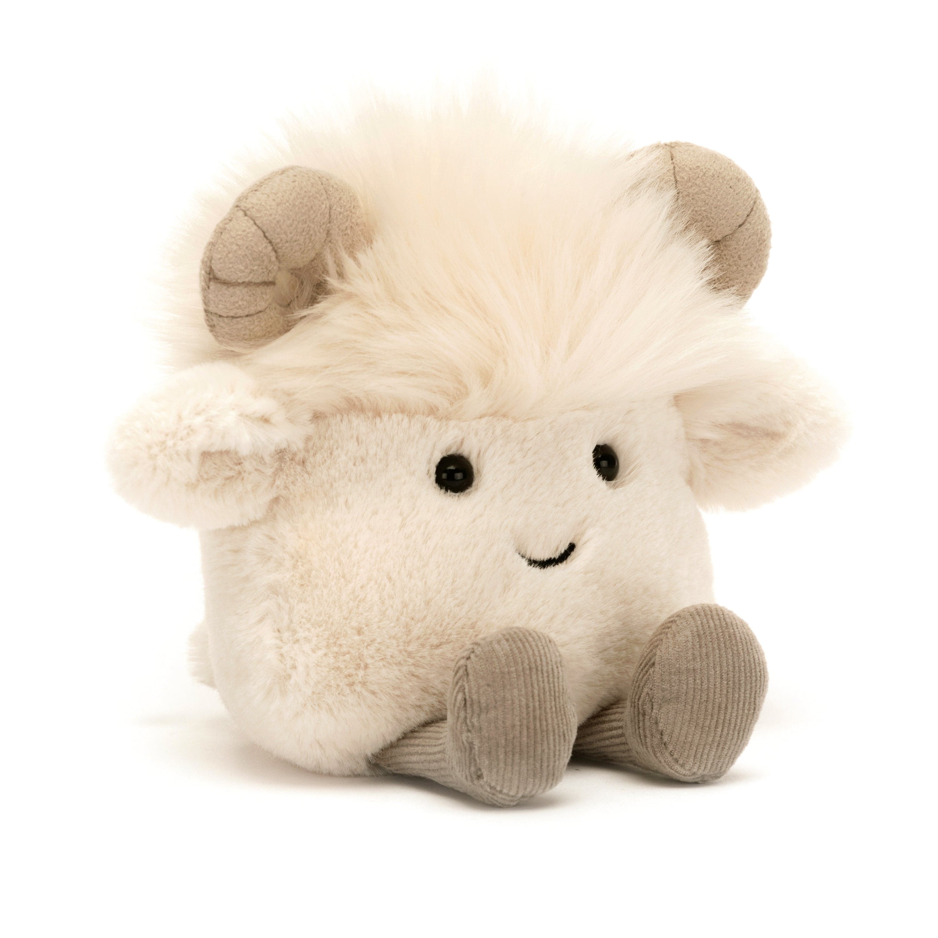 Amuseabean Ram JellyCat Stuffed Animals Lil Tulips