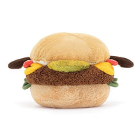 Amuseable Burger JellyCat Stuffed Animals Lil Tulips