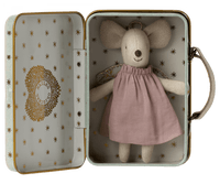 Angel Mouse in Suitcase Maileg Lil Tulips