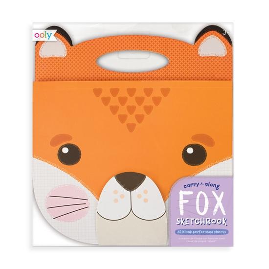 Animal Carry Along Sketchbook - Fox OOLY Lil Tulips