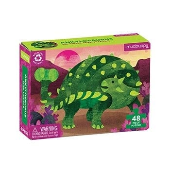Ankylosaurus 48 Piece Mini Puzzle Chronicle Books Lil Tulips