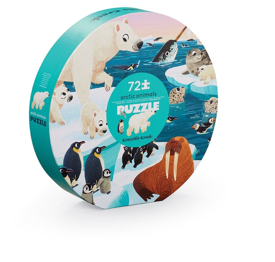 Arctic Animals Puzzle 72 Piece Crocodile Creek Lil Tulips