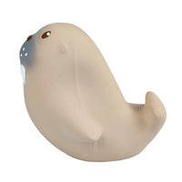 Arctic Sea Lion Organic Rubber Teether, Rattle & Bath Toy Tikiri Toys Lil Tulips