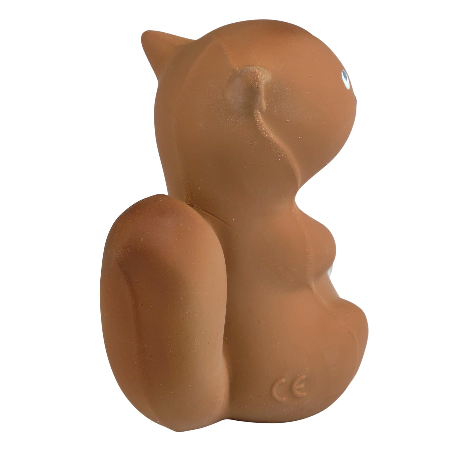 Arctic Squirrel Organic Rubber Teether, Rattle & Bath Toy Tikiri Toys Lil Tulips