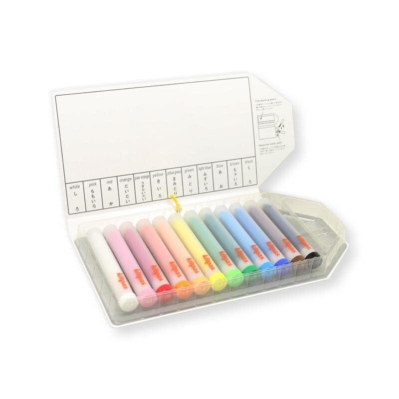 Art Crayons HOLDER 12 Colors kitpas Lil Tulips