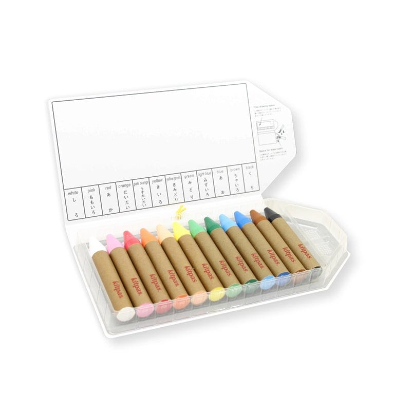 Art Crayons Large 12 Colors kitpas Lil Tulips