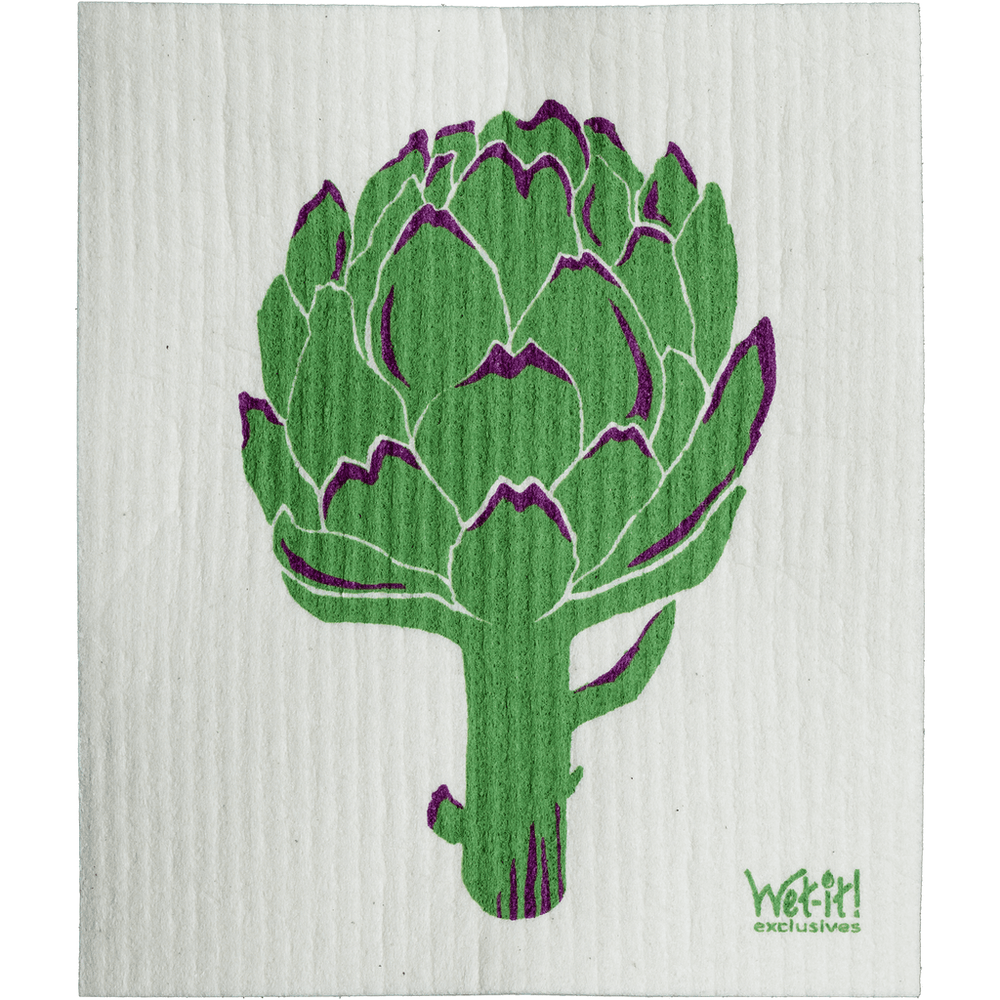 Artichoke  Swedish Cloth Wet It! Lil Tulips