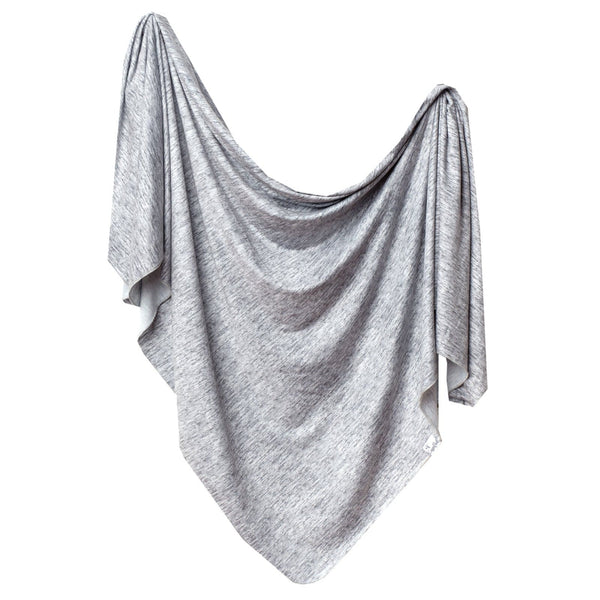 Asher Knit Swaddle Blanket Copper Pearl Lil Tulips
