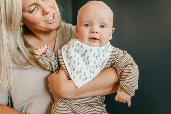 Atwood Bandana Bibs Copper Pearl Lil Tulips