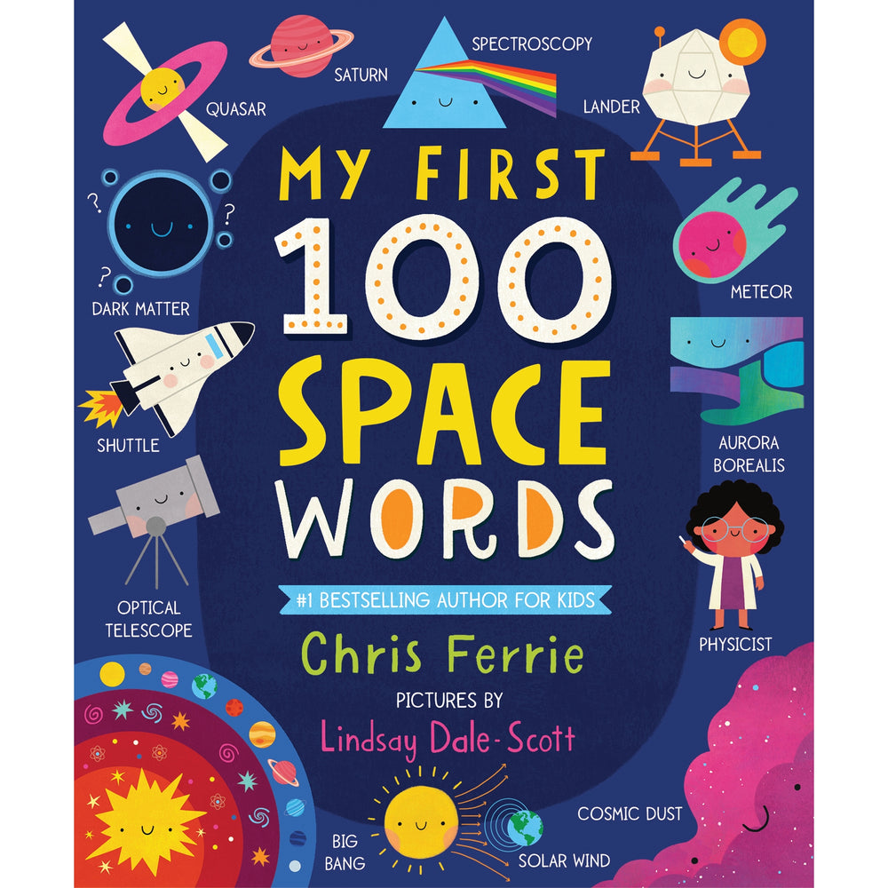My First 100 Space Words - Board Book (Padded)