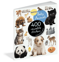 Baby Animals Eyelike Reusable Stickers Workman Publishing Lil Tulips