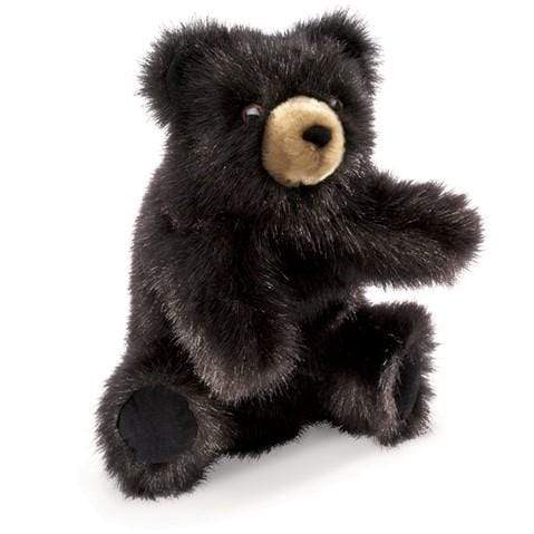 Baby Black Bear Puppet Folkmanis Puppets Folkmanis Puppets Lil Tulips