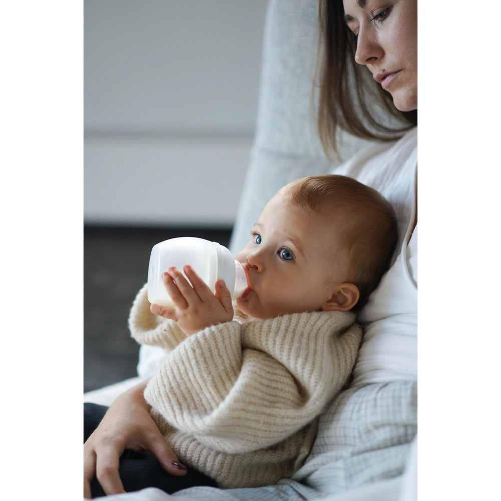 Baby Bottle 5 oz Medium Flow Milk Elhee Lil Tulips