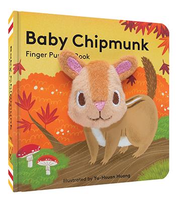 Baby Chipmunk: Finger Puppet Book Chronicle Books Lil Tulips