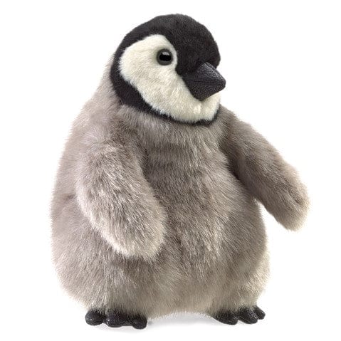 Baby Emperor Penguin Hand Puppet Folkmanis Puppets Folkmanis Puppets Lil Tulips