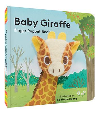 Baby Giraffe: Finger Puppet Board Book Chronicle Books Lil Tulips