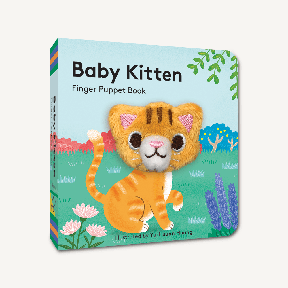 Baby Kitten: Finger Puppet Book Chronicle Books Lil Tulips